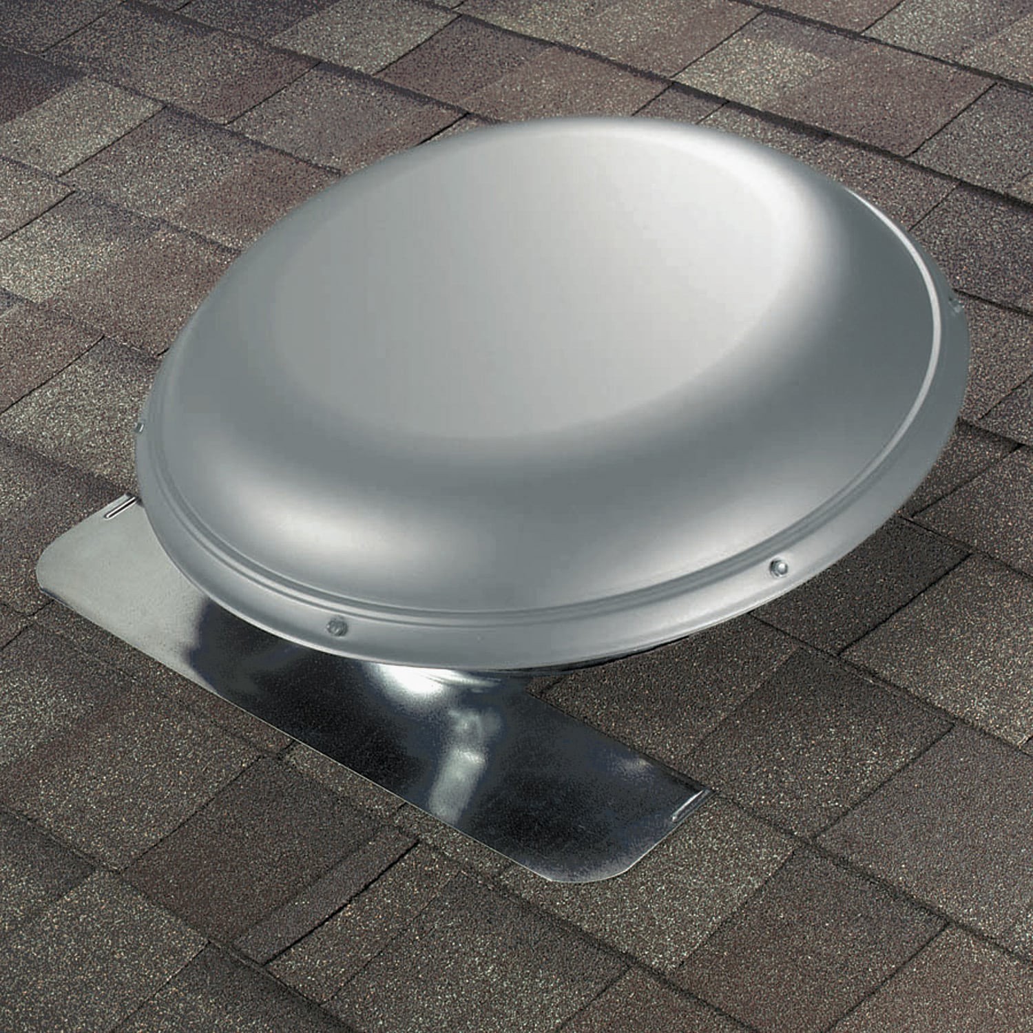 slide 4 of 6, Air Vent 1170 -CFM Gray Galvanized steel Electric Power Roof Vent, 1 ct