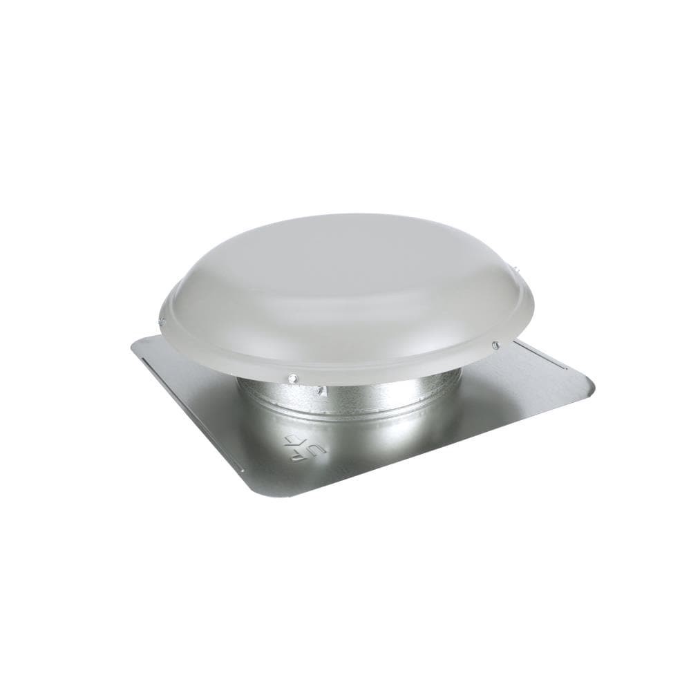 slide 5 of 6, Air Vent 1170 -CFM Gray Galvanized steel Electric Power Roof Vent, 1 ct