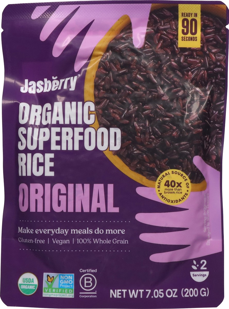 slide 12 of 14, Jasberry Organic Superfood Original Rice 7.05 oz, 1 ct