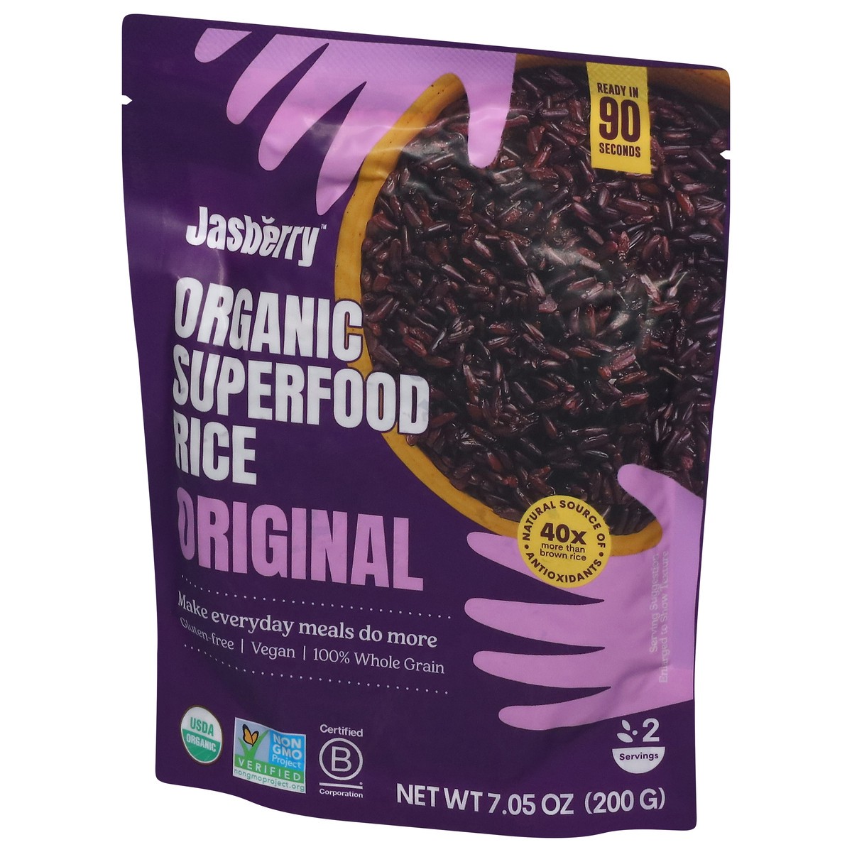 slide 14 of 14, Jasberry Organic Superfood Original Rice 7.05 oz, 1 ct
