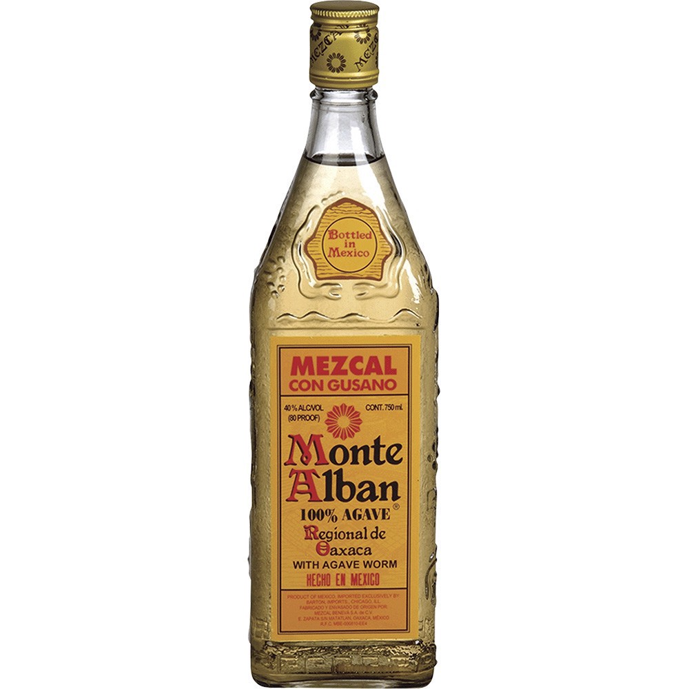 slide 1 of 1, Monte Alban Mezcal Tequila, 375 ml