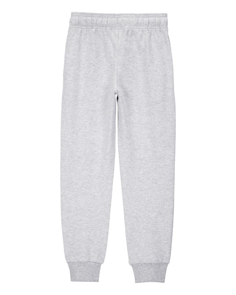 slide 2 of 3, Carter's Carters Kid Pull-On Drawstring Joggers - Grey Grey 6, 1 ct