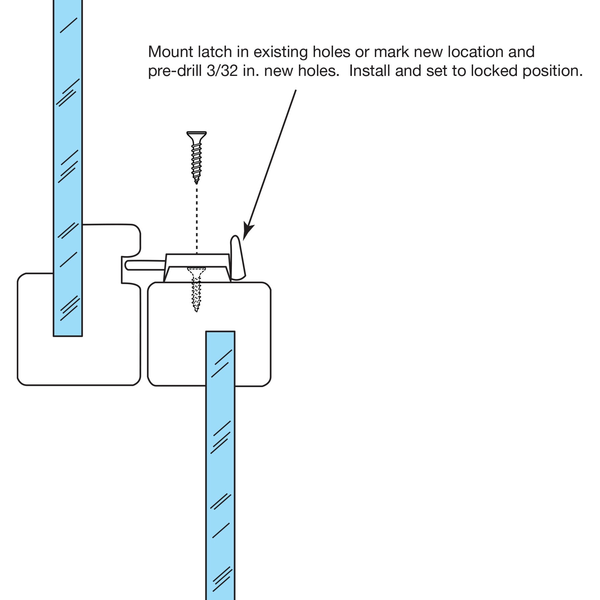 slide 6 of 6, Prime-Line 2-1/4-in 2-5/16-in White Die-cast Sliding Window Sash Lock, 1 ct