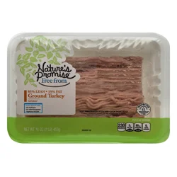 Nature's Promise Ground Turkey 85% Lean 15% Fat