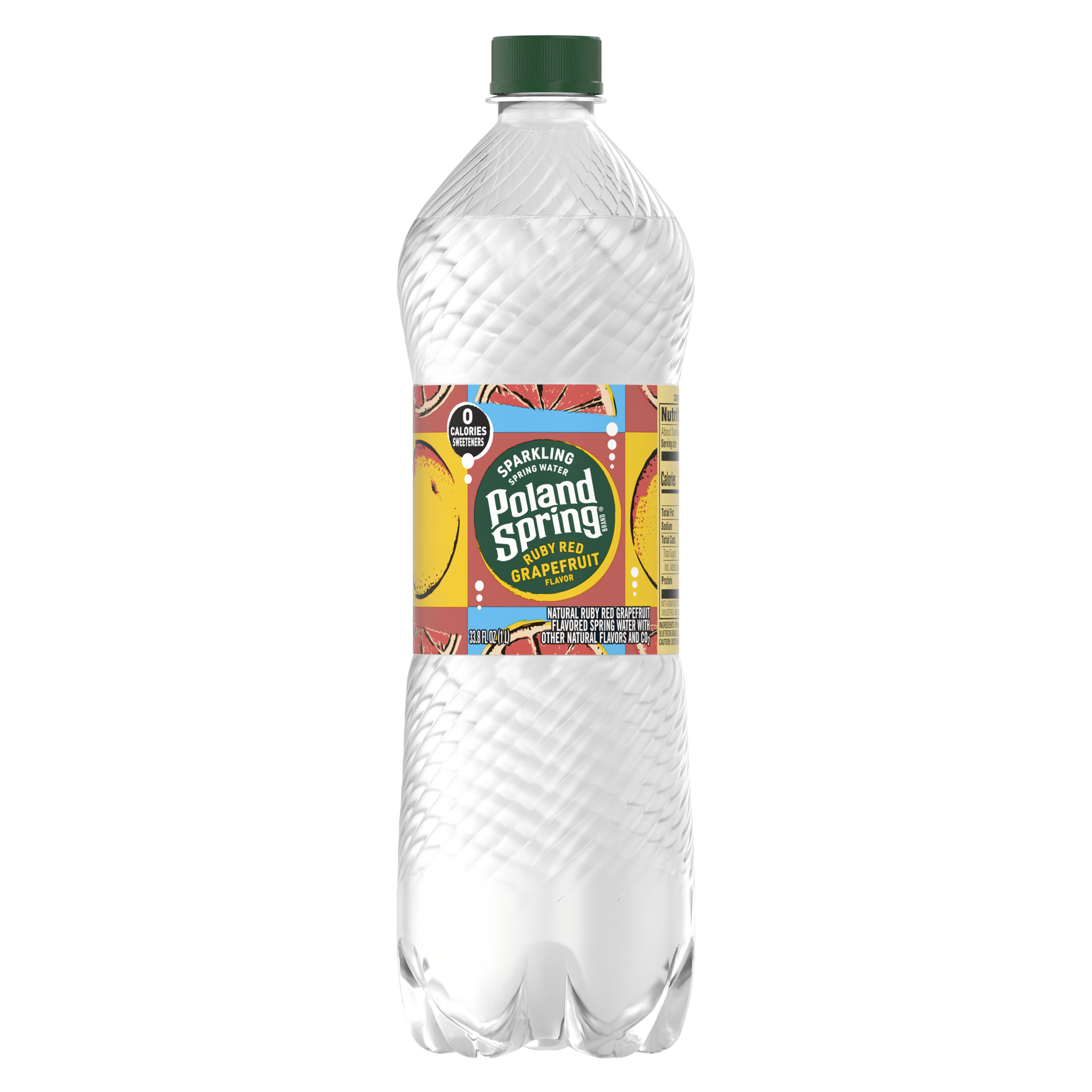 slide 1 of 7, Poland Spring Sparkling Water, Ruby Red Grapefruit- 33.8 oz, 33.8 oz