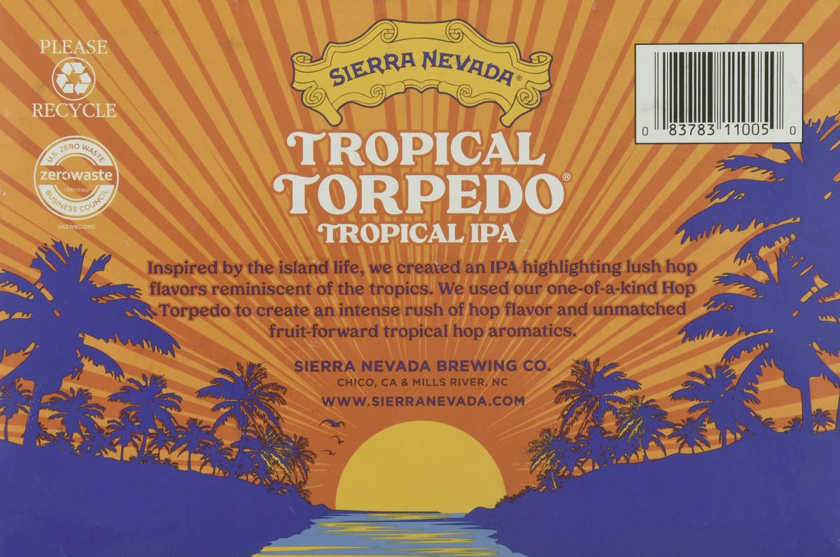 slide 4 of 9, Sierra Nevada Tropical Torpedo Tropical Ipa, 72 fl oz