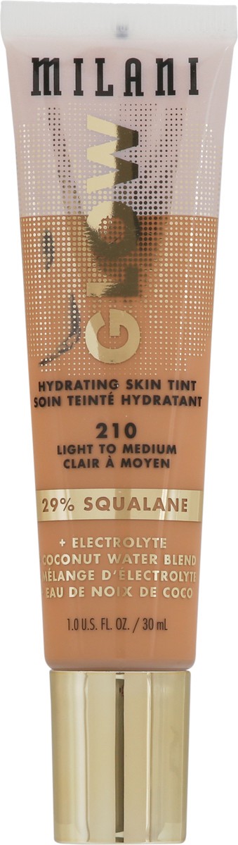 slide 5 of 13, Milani Glow 210 Light to Medium Hydrating Skin Tint 1 fl oz, 1 fl oz