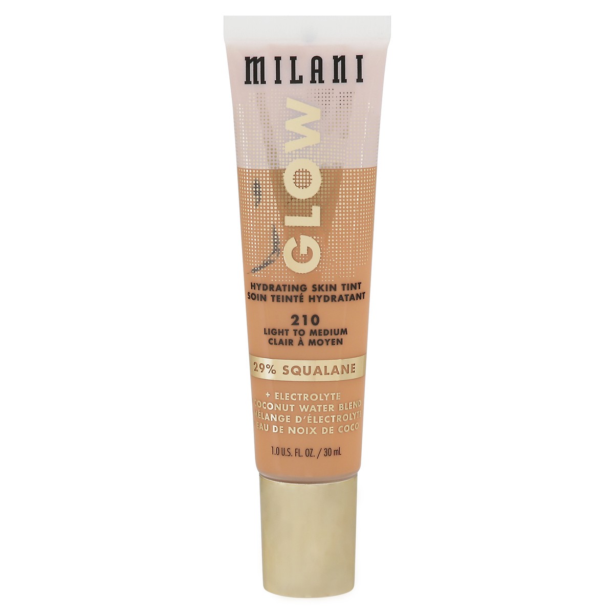 slide 12 of 13, Milani Glow 210 Light to Medium Hydrating Skin Tint 1 fl oz, 1 fl oz