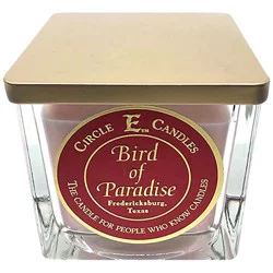 Circle E Candle - Bird Of Paradise