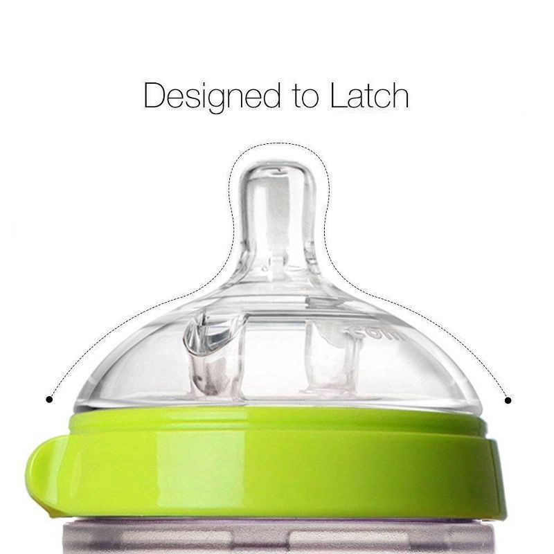 slide 6 of 6, Comotomo Baby Bottle Gift Set - Green, 7 ct