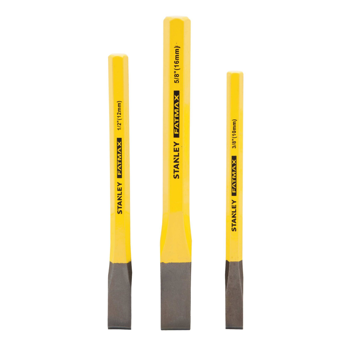 slide 1 of 1, Stanley Cold Chisel Set, 3 ct