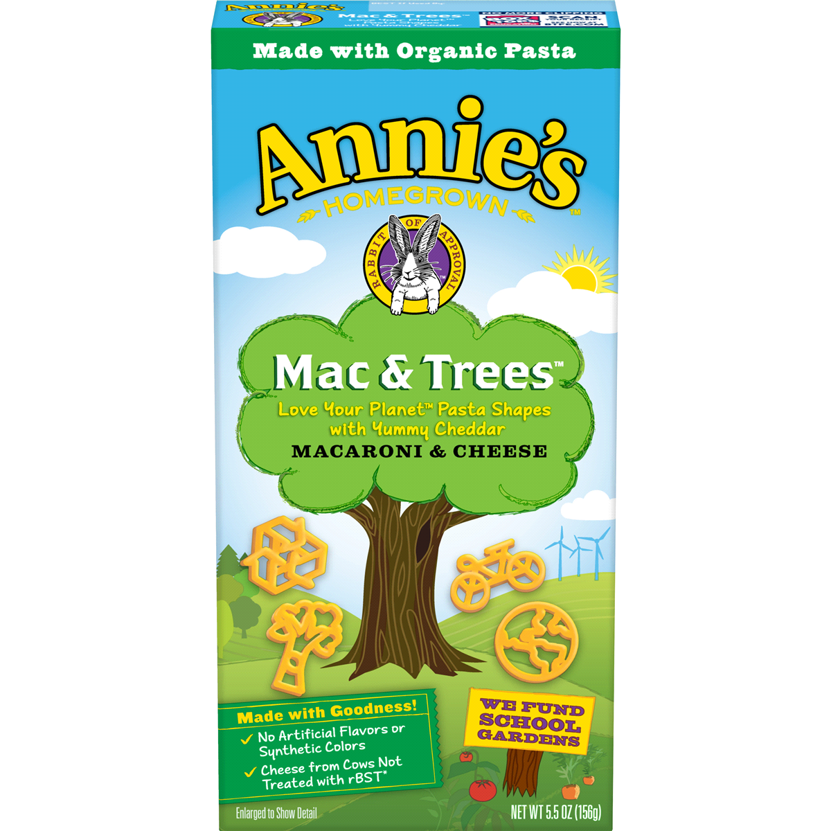 slide 1 of 1, Annie's Homegrown Mac & Trees, 5.5 oz