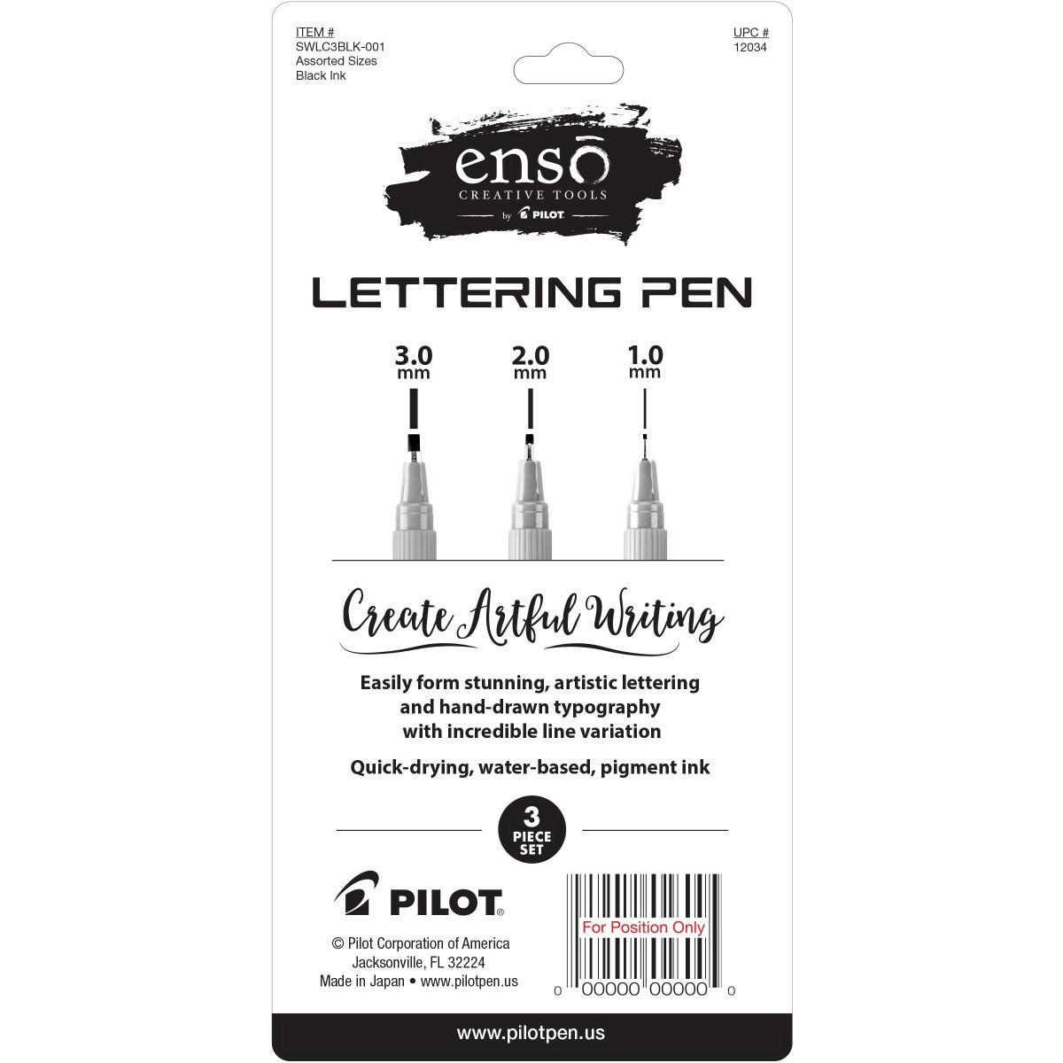 slide 9 of 13, Pilot Enso Lettering Pen, 1 ct