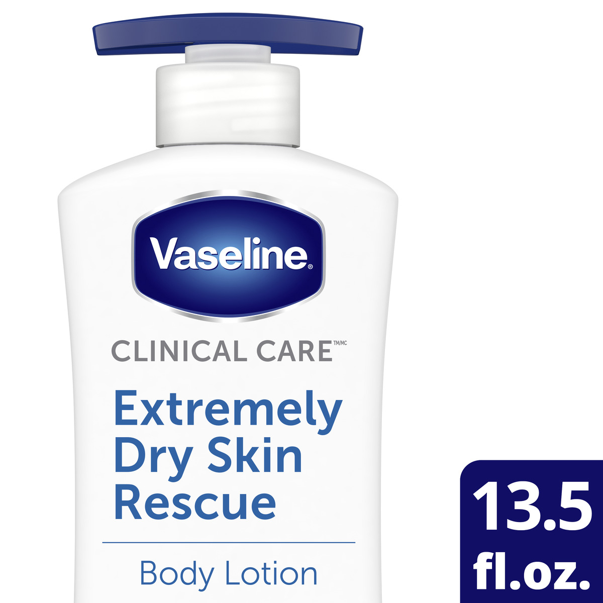 slide 1 of 6, Vaseline Clinical Care hand and body lotion Extremely Dry Skin Rescue, 13.5 oz, 13.5 oz