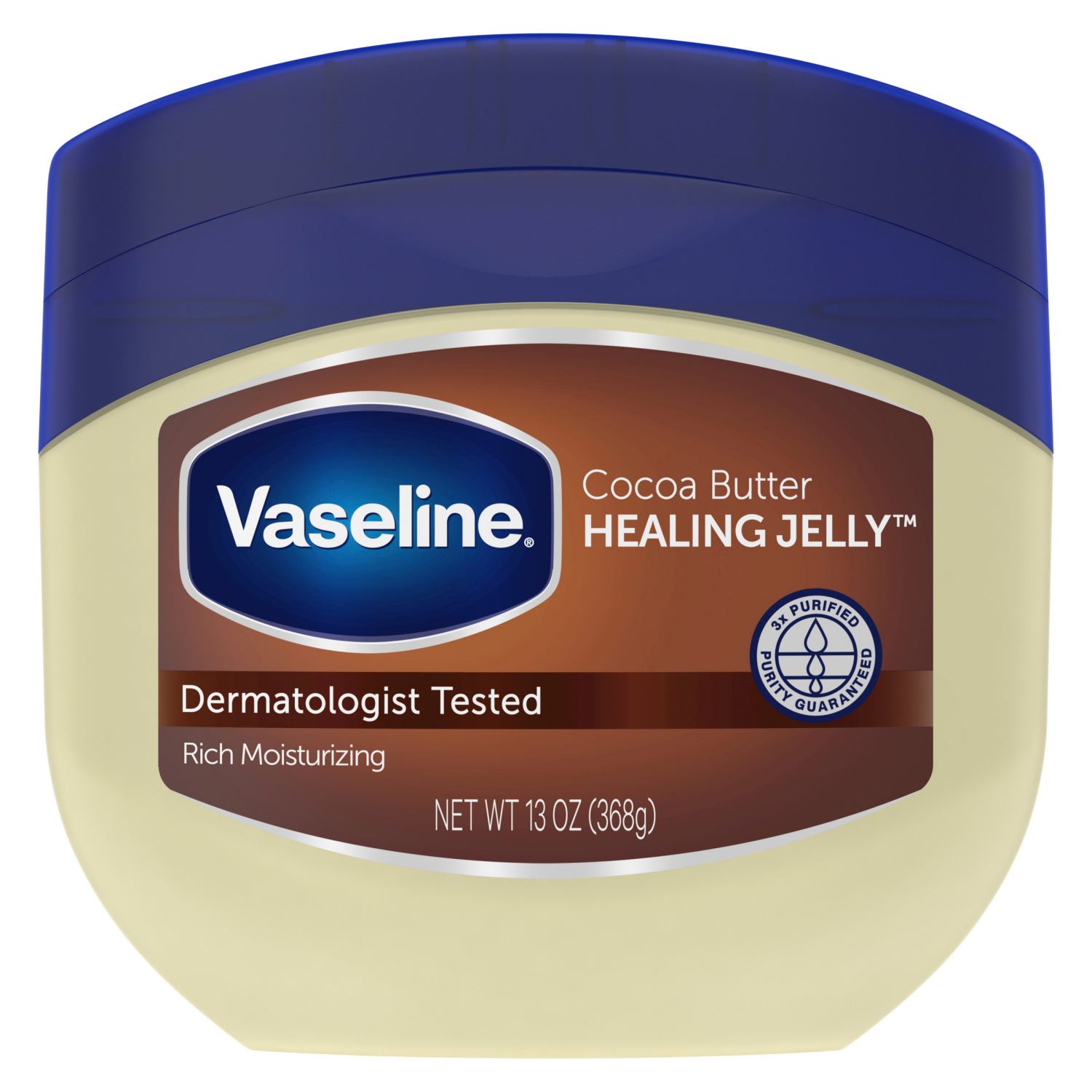 slide 4 of 5, Vaseline Healing Jelly Moisturizer Cocoa Butter, 13 oz, 13 oz