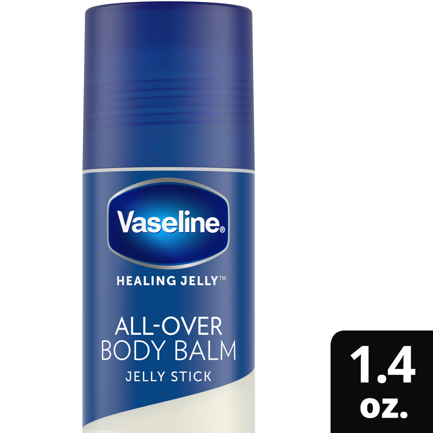 slide 1 of 5, Vaseline All-Over Body Balm Unscented Jelly Stick, 1.4 oz