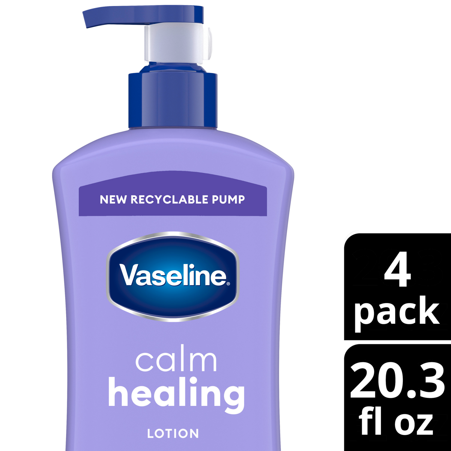 slide 1 of 8, Vaseline Intensive Care™ 20.3 oz Calm Healing Body Lotion, 20.3 fl oz