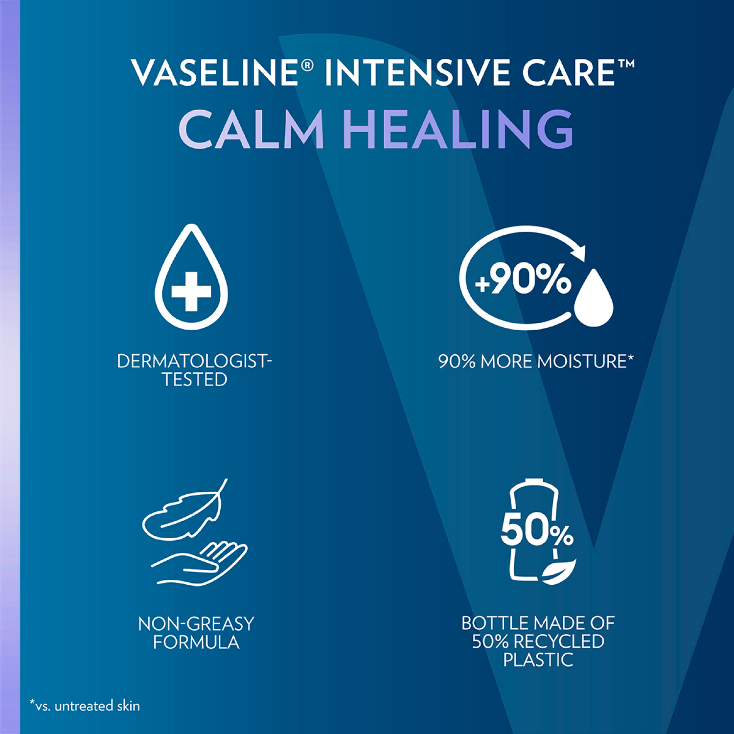 slide 7 of 8, Vaseline Intensive Care™ 20.3 oz Calm Healing Body Lotion, 20.3 fl oz