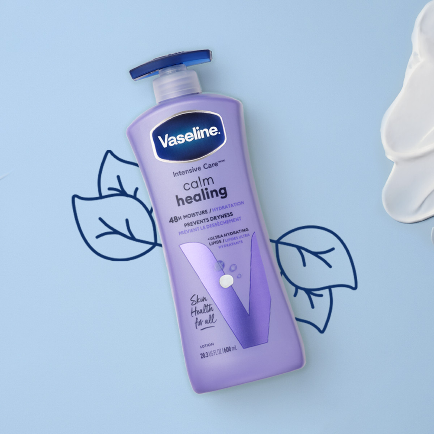 slide 8 of 8, Vaseline Intensive Care™ 20.3 oz Calm Healing Body Lotion, 20.3 fl oz