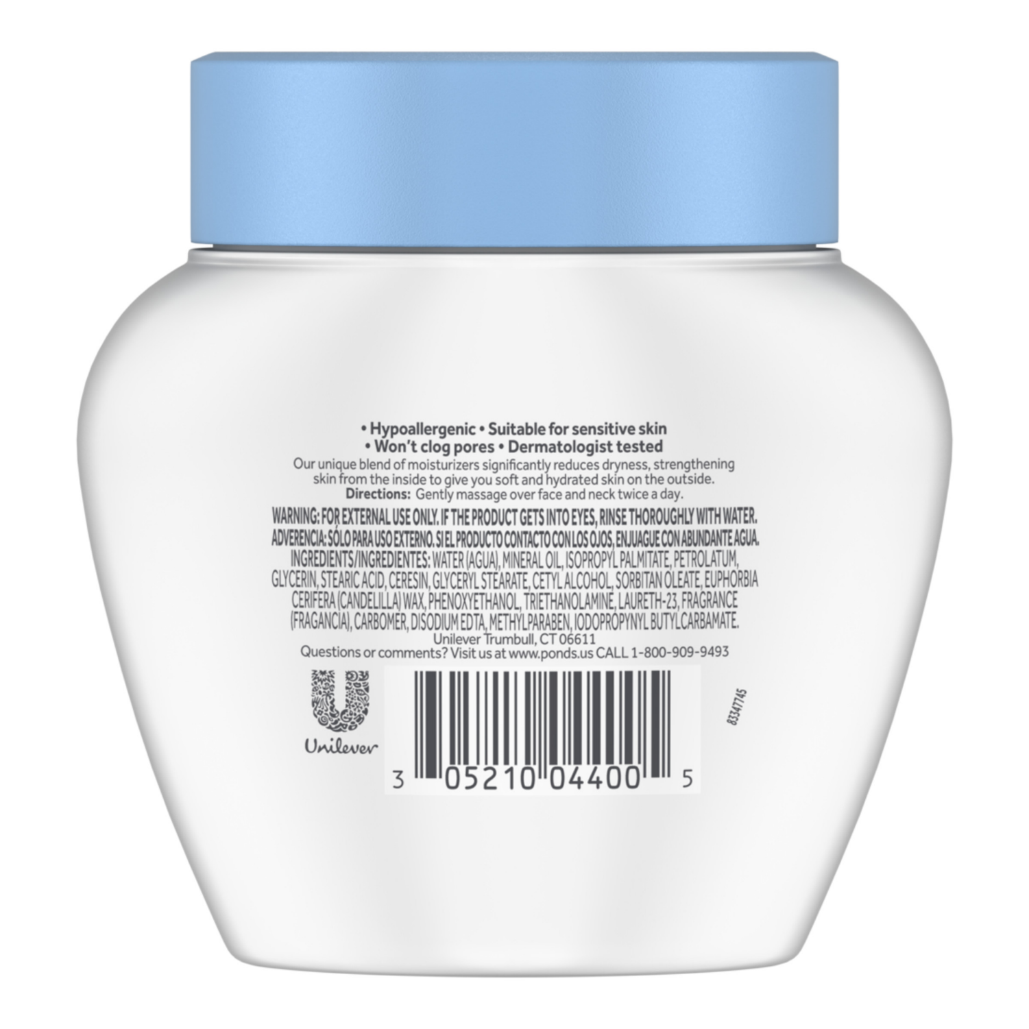 slide 3 of 8, Pond's Dry Skin Cream Facial Moisturizer 6.5 oz, 6.50 oz