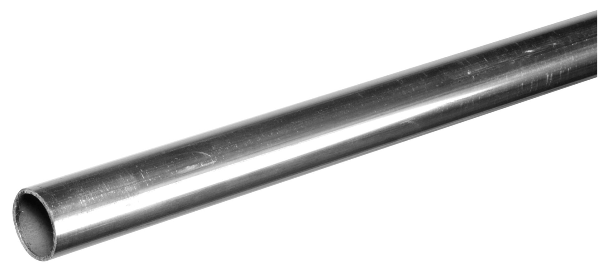 slide 1 of 2, Steelworks 3/4-in x 3-ft Mill Finished Aluminum Round Tube, 1 ct