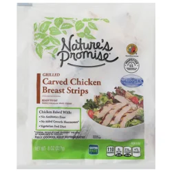 Nature's Promise Grilled Carved Chicken Breast Strips Refrigerated