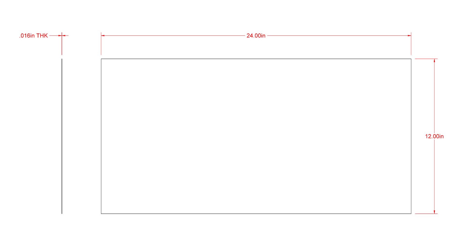 slide 5 of 5, Hillman 12-in x 24-in Steel Solid Sheet Metal, 1 ct