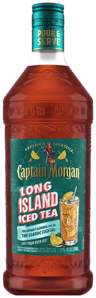 slide 1 of 4, Captain Morgan Cocktail, 1.75 liter