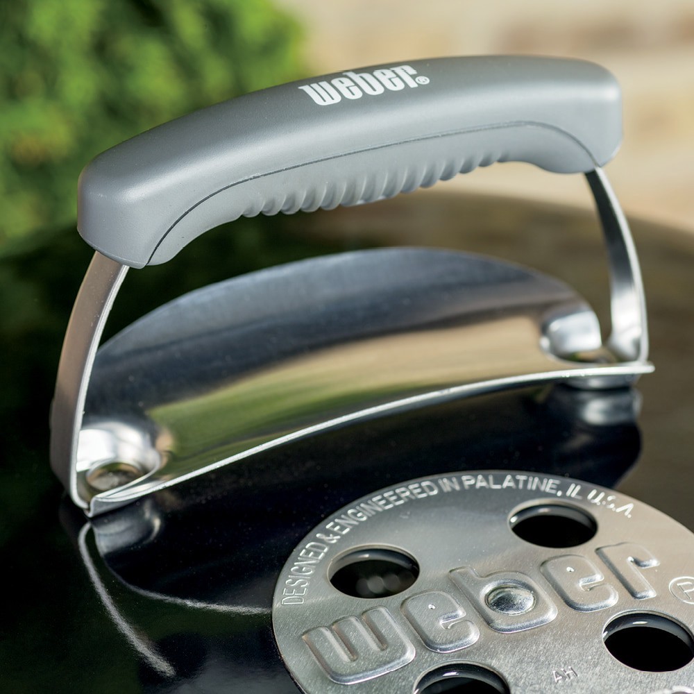 slide 5 of 6, Weber Original Kettle 22-in W Black Kettle Charcoal Grill, 1 ct