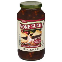 None Such Classic Original Mincemeat with Raisins & Apples 27 oz