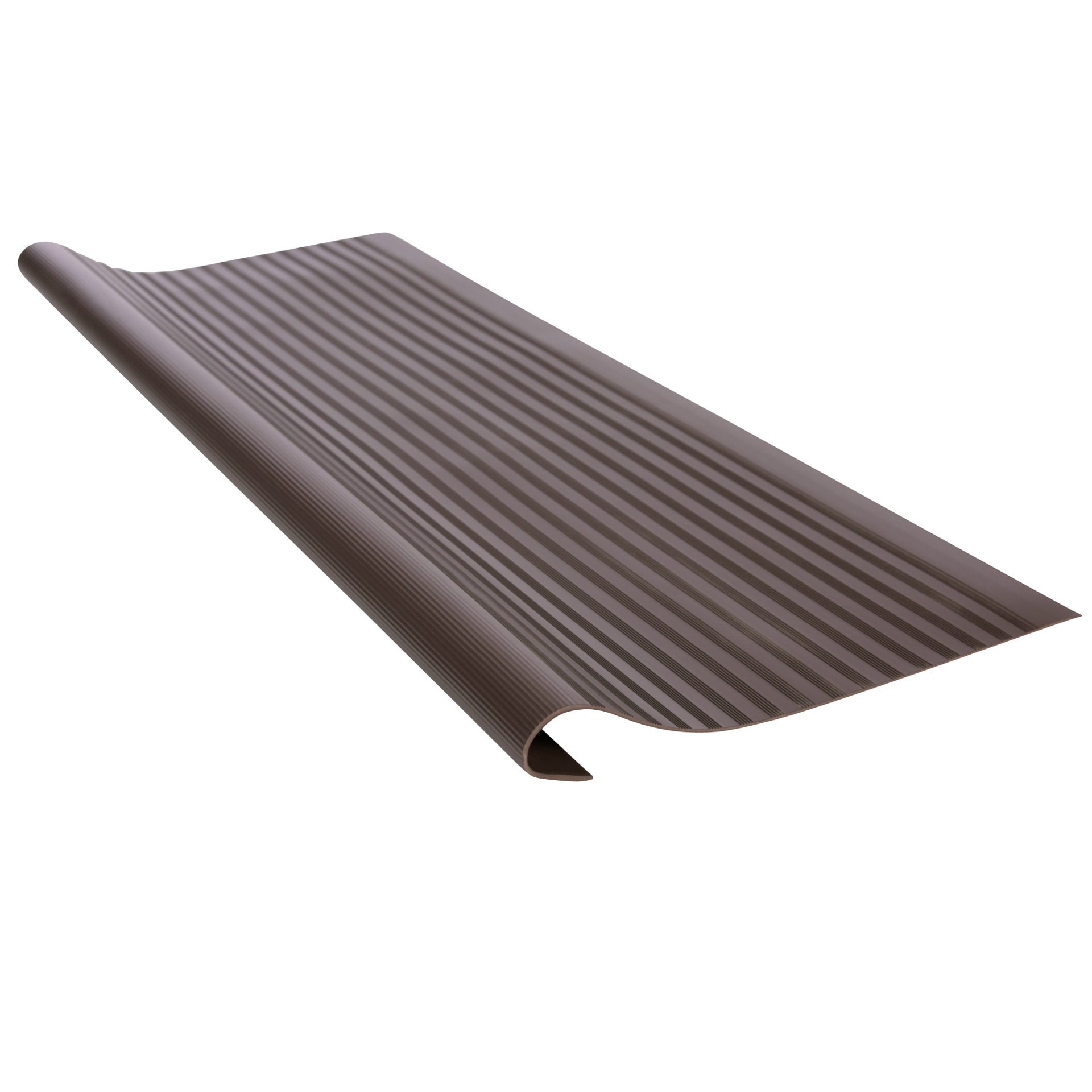 slide 3 of 6, M-D Brown Rectangular Indoor Stair tread rug, 1 ct