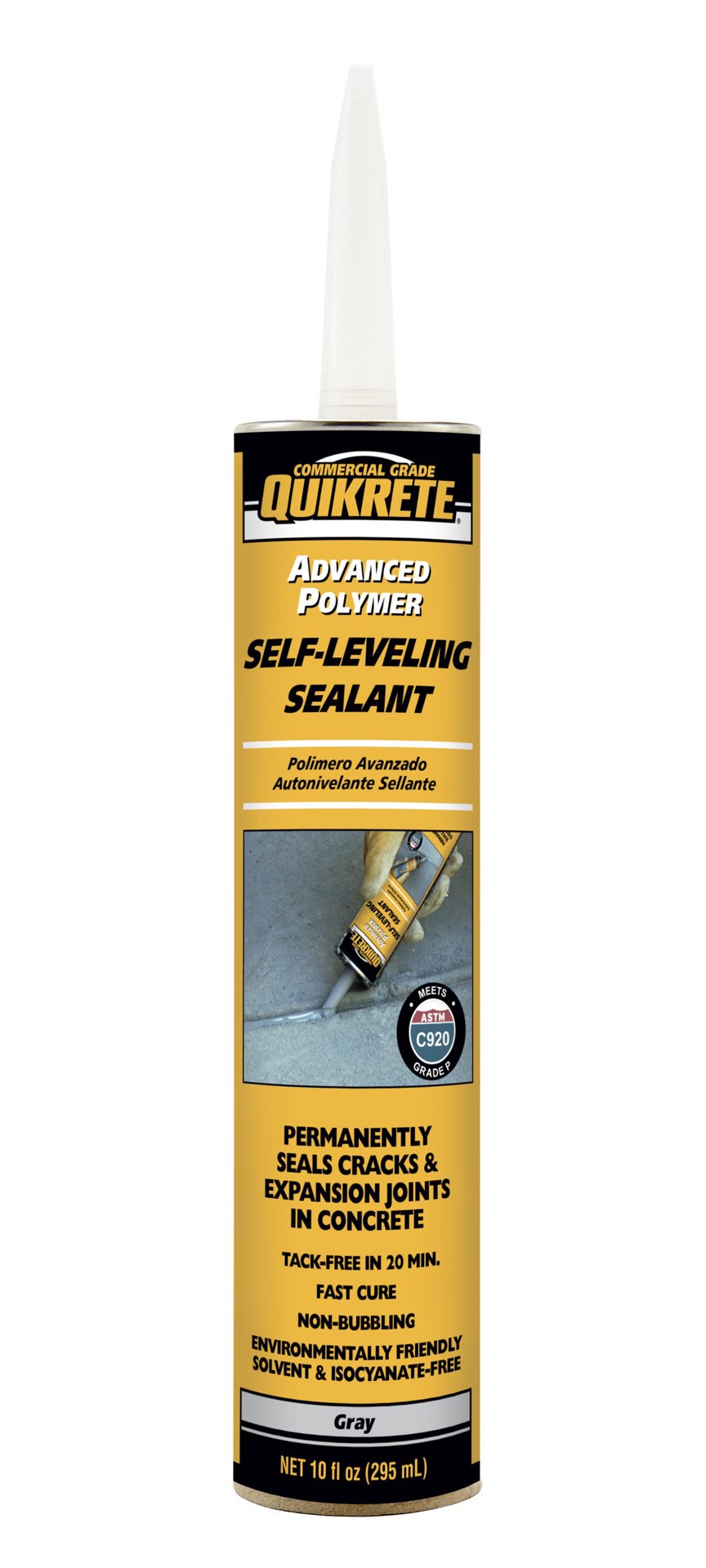 slide 1 of 4, QUIKRETE Advanced Polymer Self-Leveling 10 -oz Concrete Repair accessory, 1 ct