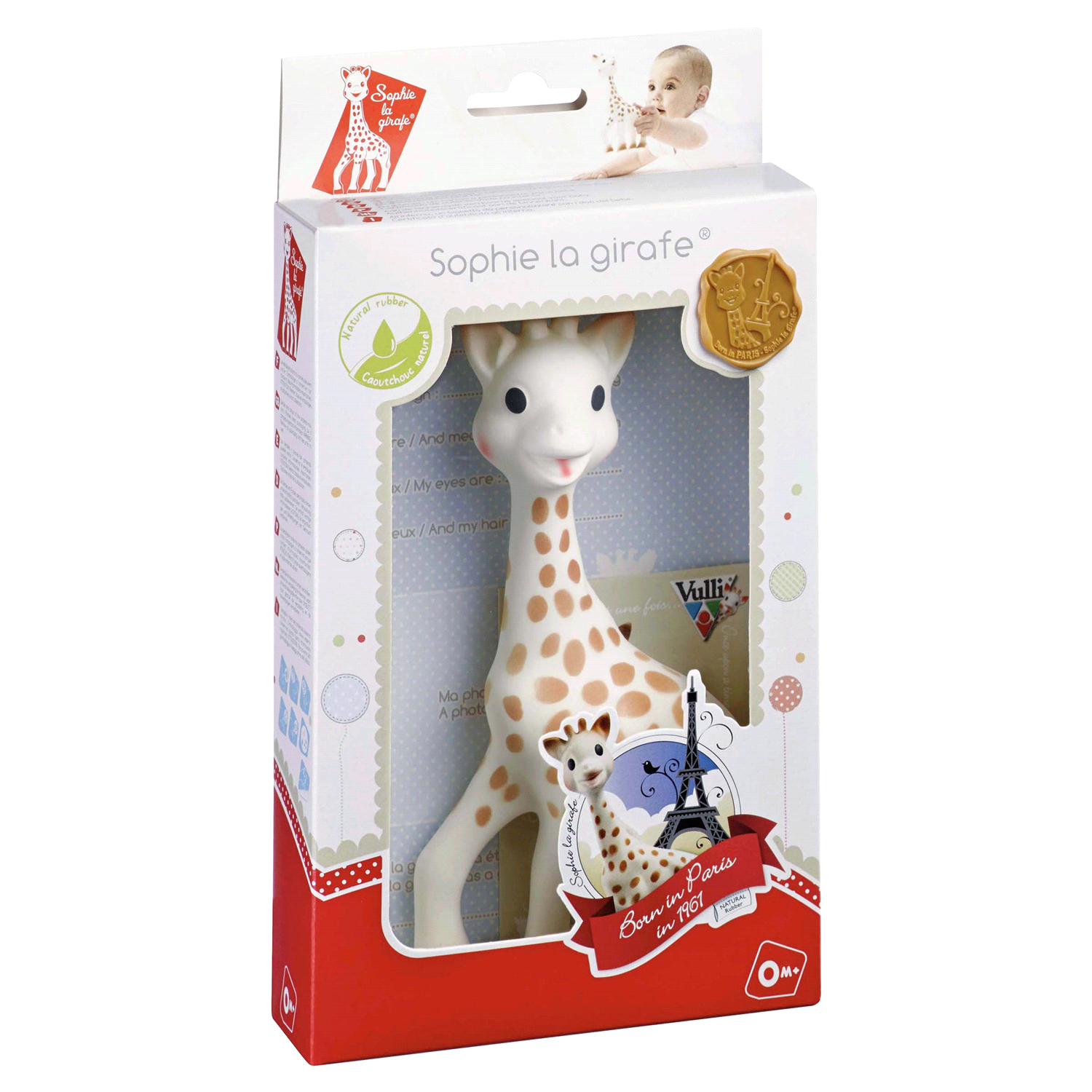 slide 1 of 2, SOPHIE LA GIRAFE Sophie Giraffe Teether, 1 ct