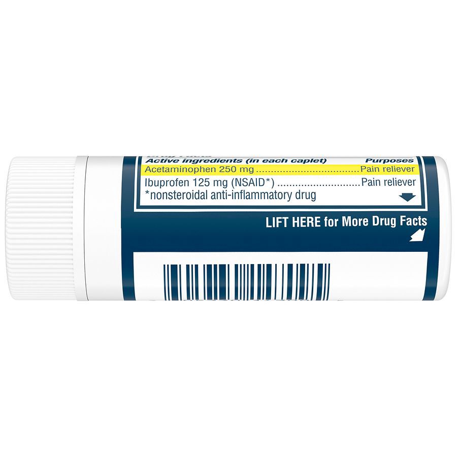 slide 5 of 5, Advil Dual Action With Acet Vial, 1 ct