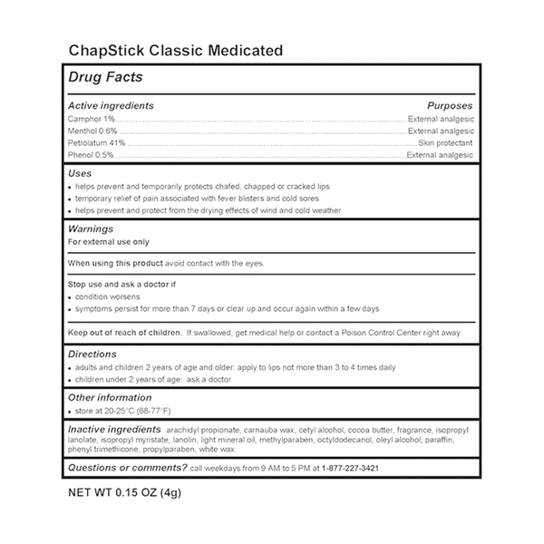 slide 2 of 13, ChapStick Medicated Lip Balm, 0.15 oz