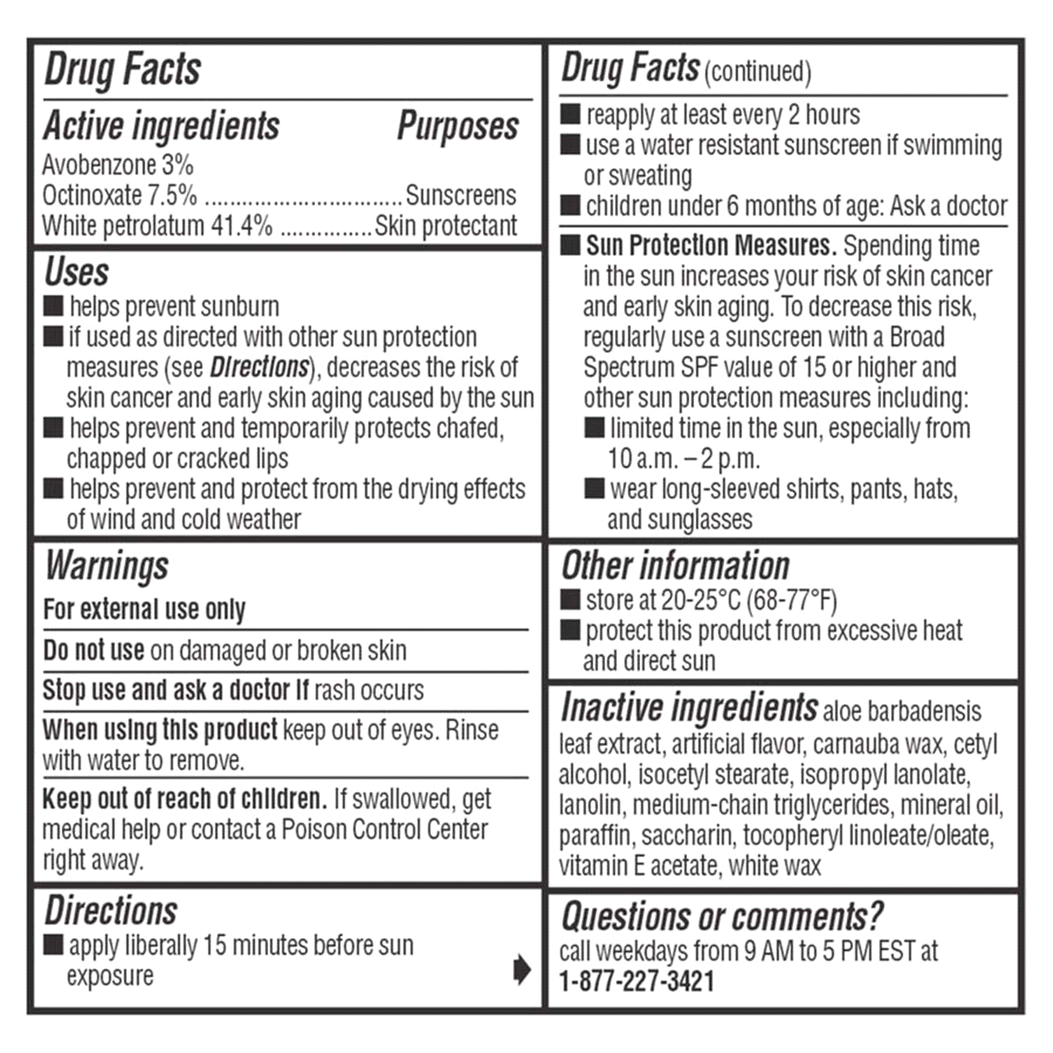 slide 2 of 3, ChapStick Moisturizer Cool Mint Lip Balm Tubes - 0.15 Oz (Pack of 3), 3 ct; 0.15 oz