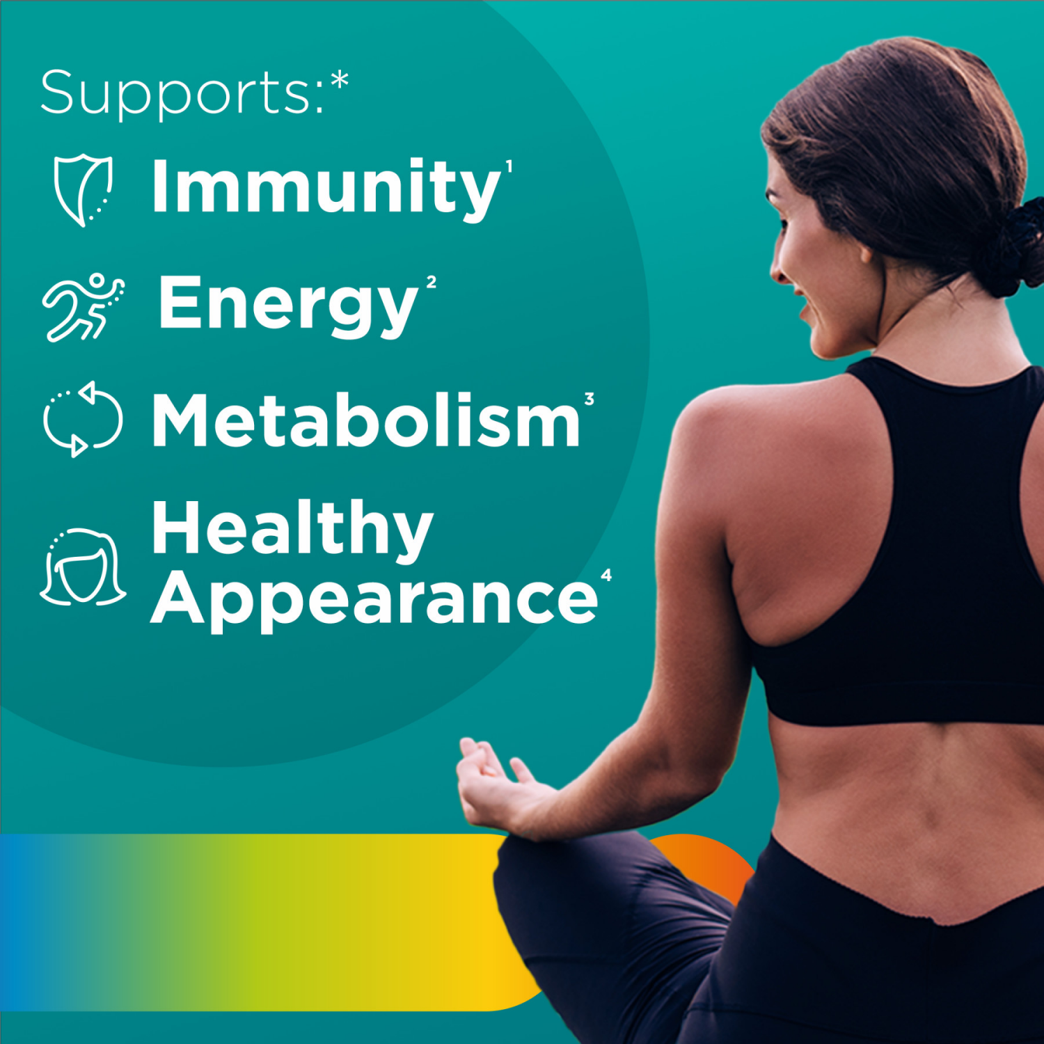 slide 2 of 8, Centrum Women's Multivitamin Gummies, Tropical Fruit Flavor, 100 Count, 100 ct