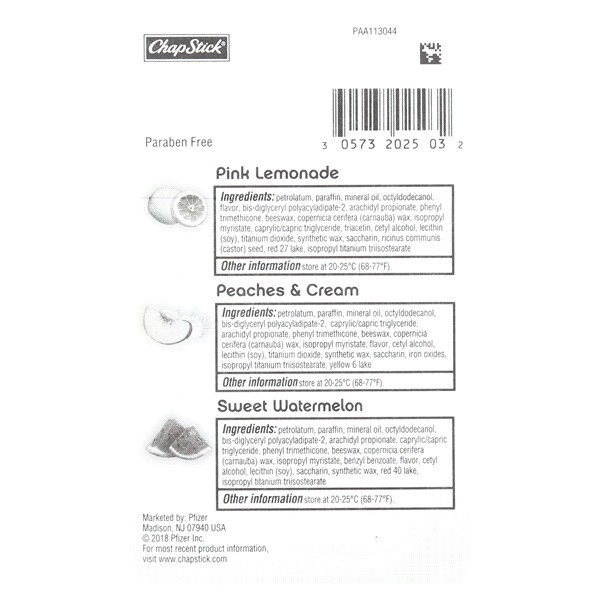 slide 3 of 5, Chapstick - Fan Favourites, 3 ct