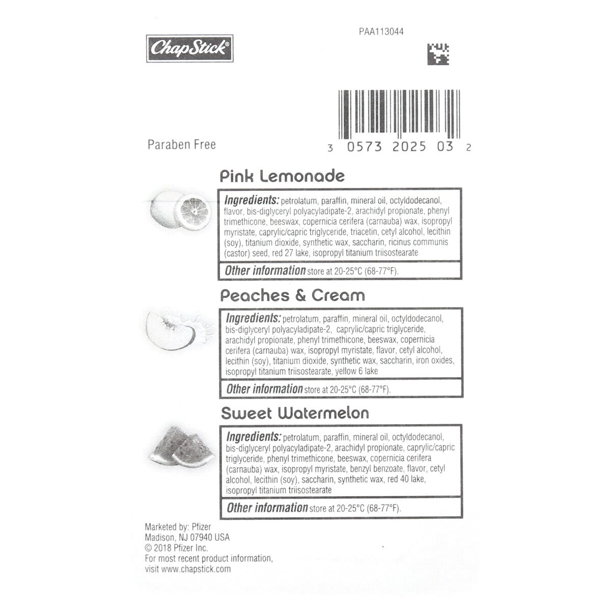 slide 2 of 5, Chapstick - Fan Favourites, 3 ct