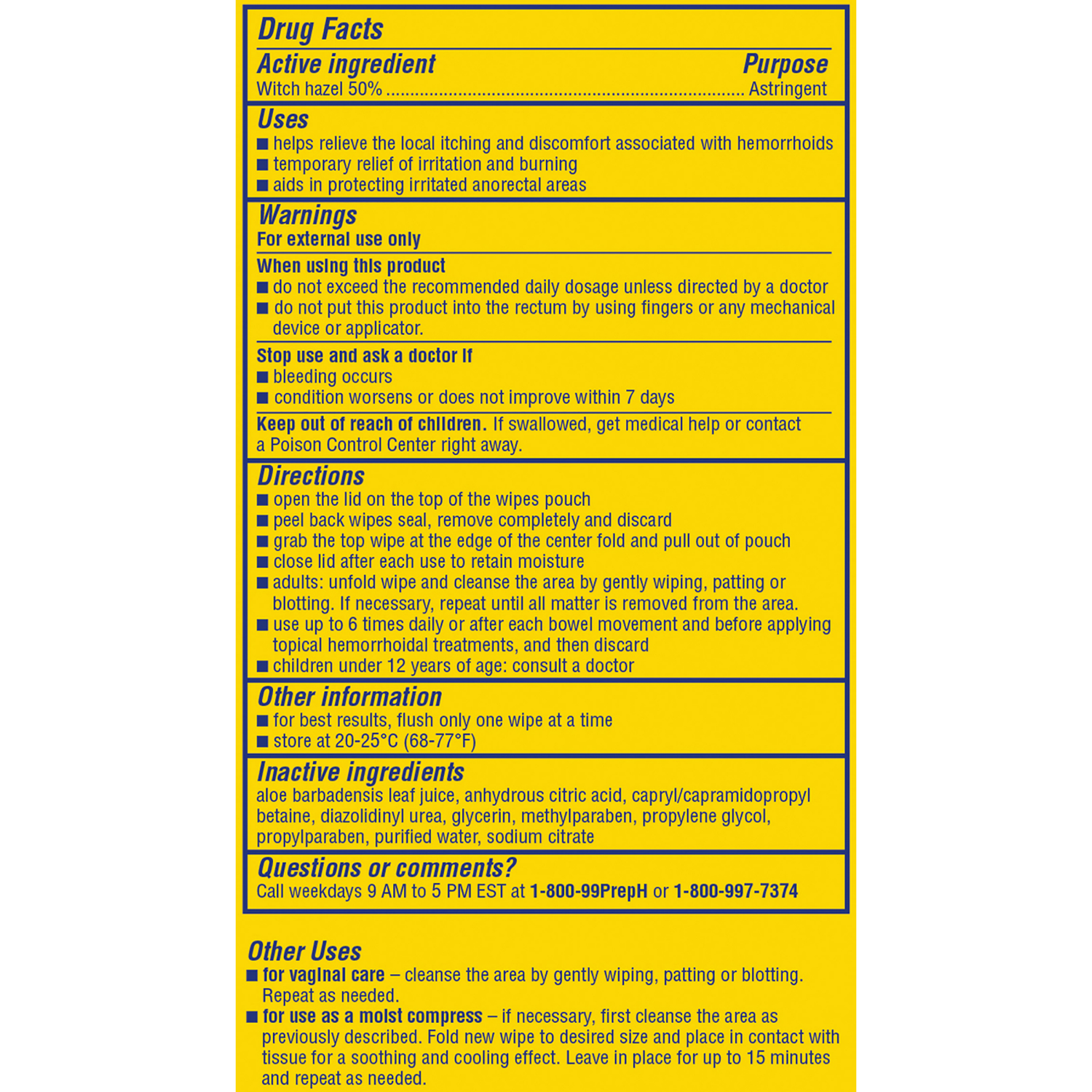 slide 4 of 5, PREPARATION H Hemorrhoid Symptom Treatment Cooling Gel, Fast Discomfort Relief with Vitamin E and Aloe, Tube (0.9 Ounce), 1 ct