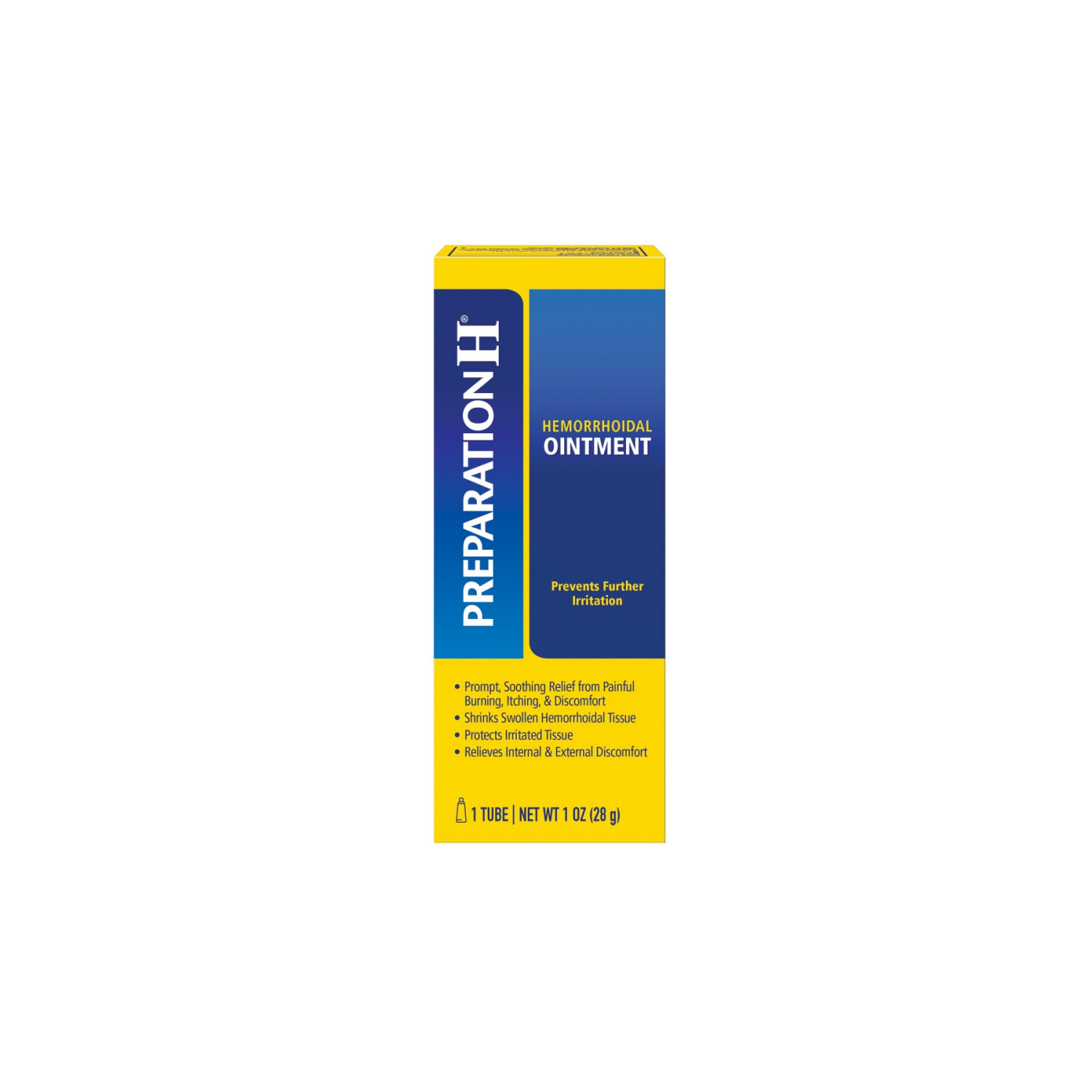 slide 1 of 5, Preparation H Hemorrhoid Ointment, Itching, Burning and Discomfort Relief - 1 Oz Tube, 1 ct