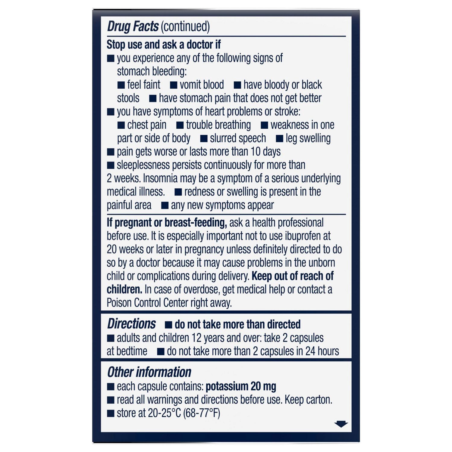 slide 2 of 13, Advil PM Liqui Gels Pain Reliever Minis 40 Liquid Filled Capsules, 40 ct