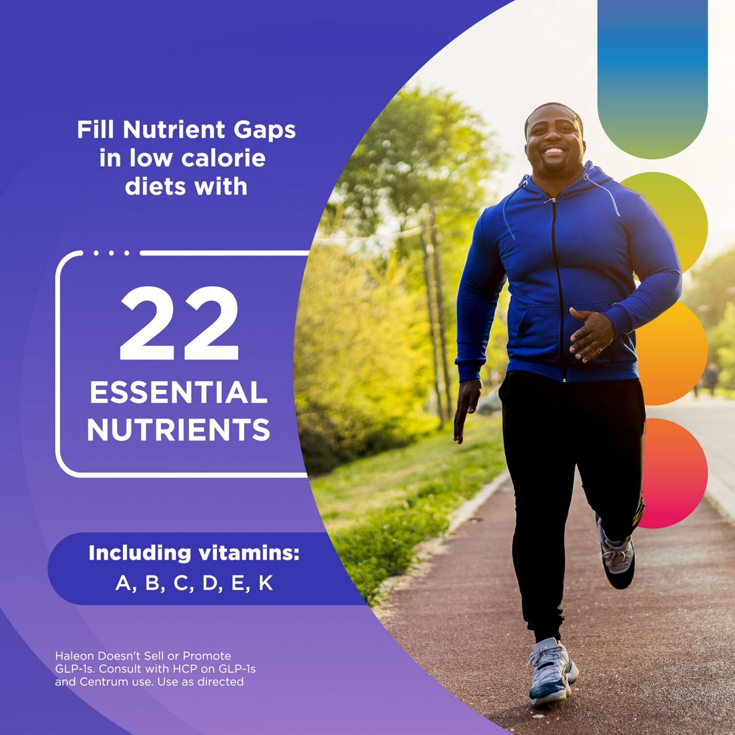slide 5 of 12, Centrum Nutrient Replenish GLP-1 Nutrition Support Multivitamin, 180 ct