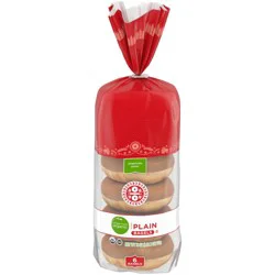 Simple Truth Organic Plain Bagels