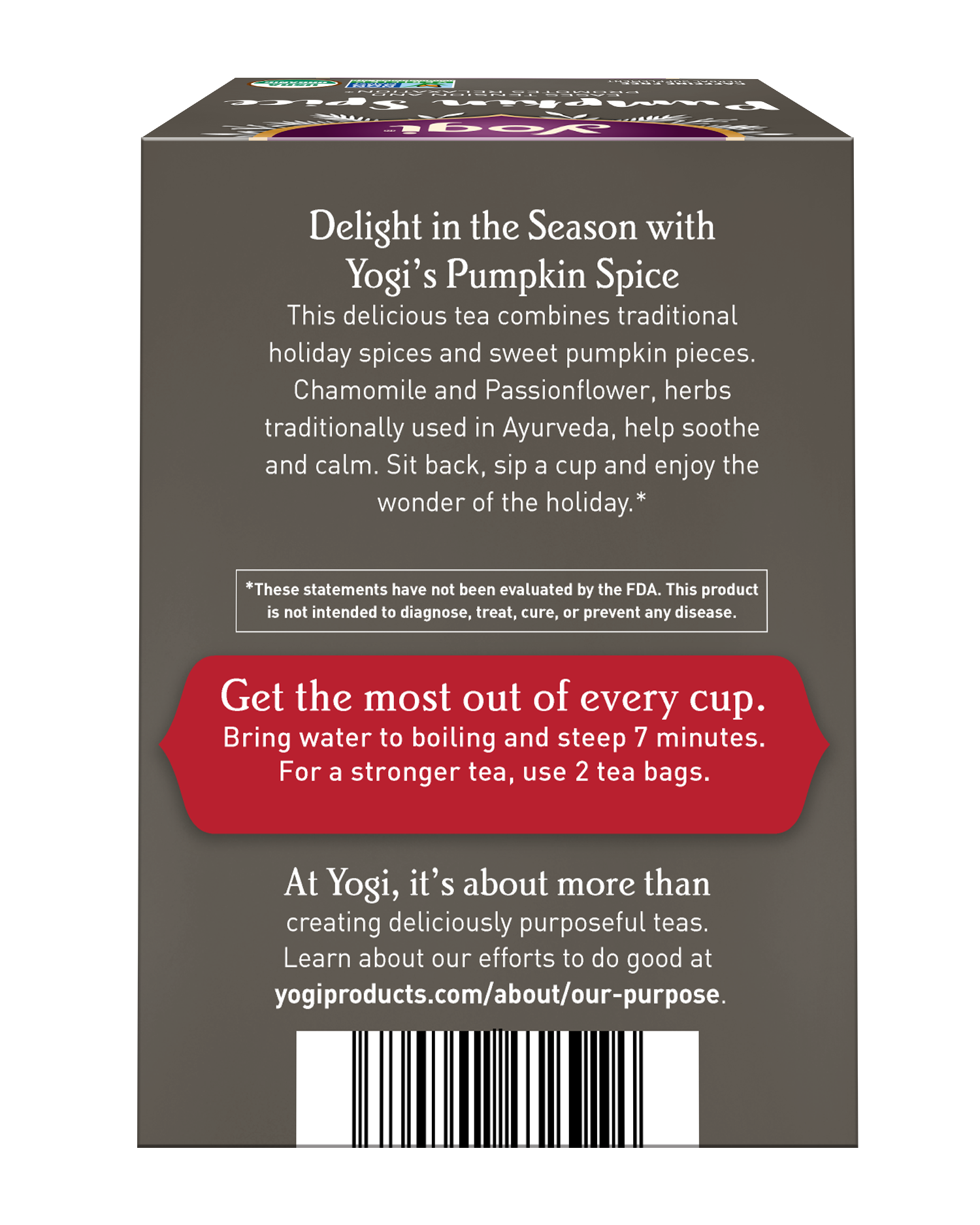 slide 4 of 5, Yogi Tea Pumpkin Spice Tea - 16ct, 16 ct