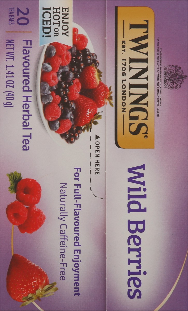 slide 4 of 9, Twinings Tea Bags Wild Berries Herbal Tea - 20 ct, 20 ct