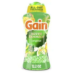 Gain In-Wash Laundry Scent Booster, Original Scent, 12.2 OZ, Fresh Extender + Odor Protection