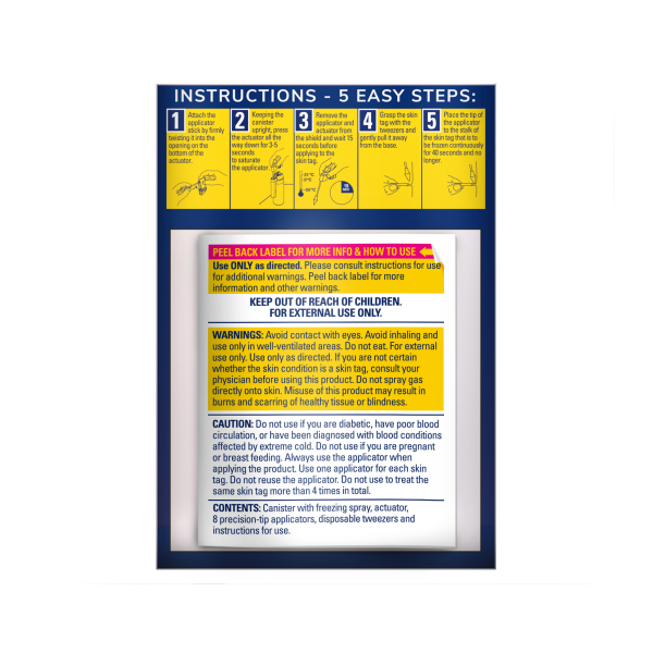 slide 2 of 5, Dr. Scholl's FREEZE AWAY SKIN TAG REMOVER, 8 ct, 1 ct