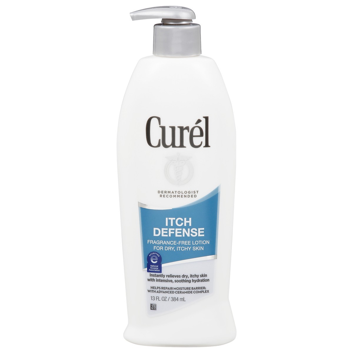 slide 10 of 10, Curél Itch Defense Dry, Itchy Skin Fragrance-Free Lotion, 13 fl oz
