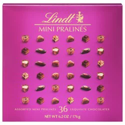 Lindt Mini Assorted Pralines Mini 36 ea